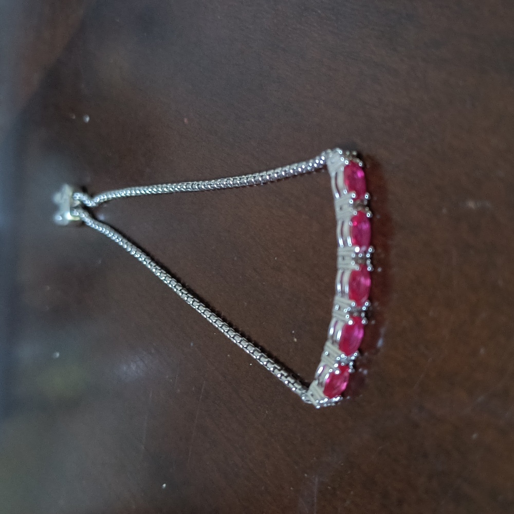 Bolo bracelet ruby rythm and muse